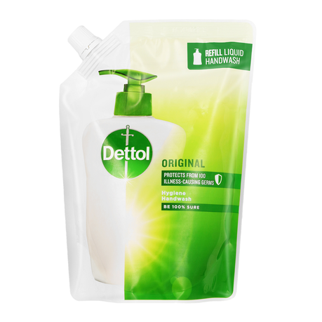 Dettol Hygiene Liquid Handwash Refill Pouch - Original - 500ml Buy Online in Zimbabwe thedailysale.shop