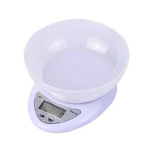 Load image into Gallery viewer, 5kg Portable Digital Bowl Scale-White
