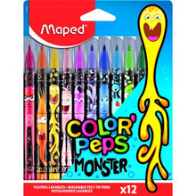 Load image into Gallery viewer, Maped Monster Felt Tips 12&#39;s
