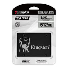 Load image into Gallery viewer, Kingston KC600 512gb 2.5 SATA SSD
