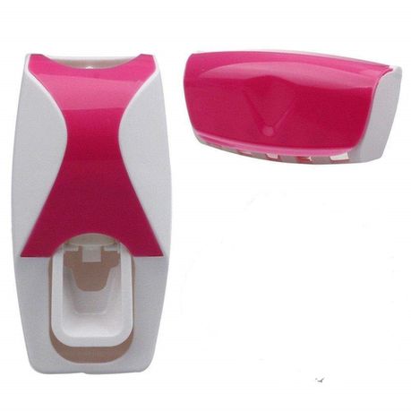 Automatic Toothpaste Holder Dispenser-Pink