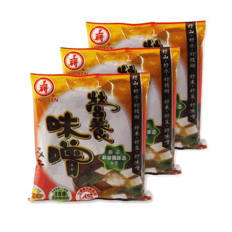 Kong Yen Miso Paste 3 Pack Combo 140g