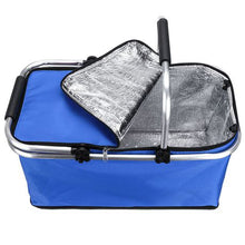 Load image into Gallery viewer, GoVogue - Picnic &amp; Outdoor Cooler Bag With 2x Ice Bricks (3 Piece Set)
