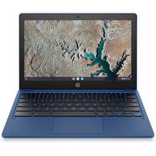 Load image into Gallery viewer, HP Chromebook MT8183 4GB 32GB eMMC 11.6 Notebook Blue
