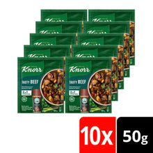 Load image into Gallery viewer, Knorr Tasty Beef with Robertsons Barbecue Spice Soup 10x50g
