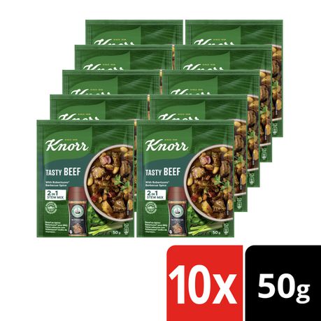 Knorr Tasty Beef with Robertsons Barbecue Spice Soup 10x50g