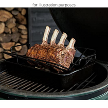 Load image into Gallery viewer, Lifespace Braai Rib Rack - Black Porcelain Enamel
