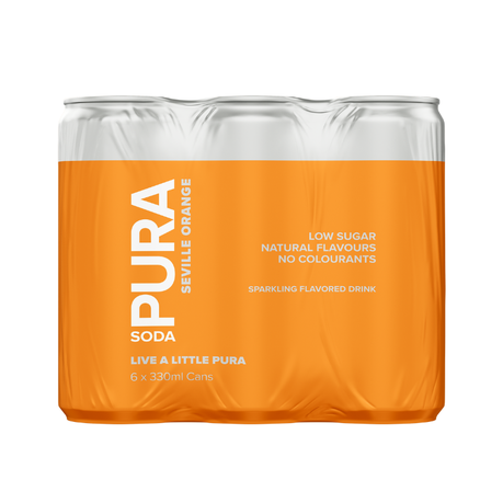 PURA Soda Seville Orange 6 x 300ml Buy Online in Zimbabwe thedailysale.shop