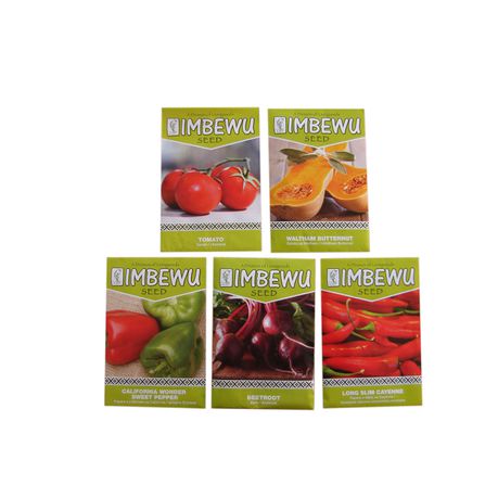 Vegetable Seed - 5 pack - The Colour Collection