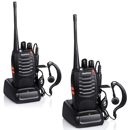 A Pair 2way Radio Set Walkie Talkie 00-470MHz Uhf FM Transceiver