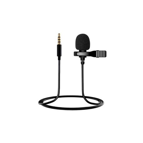 Techme JBC-050 Lavalier Clip-On 3.5mm Microphone