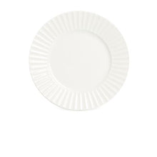 Load image into Gallery viewer, George &amp; Mason - Embossed Striped Porcelain Dinner Set - 16 Piece
