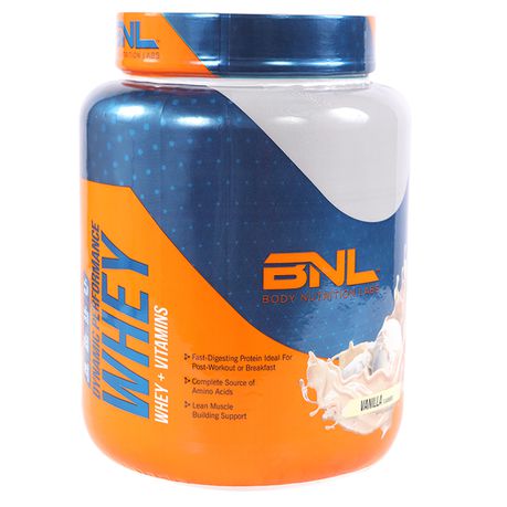 BNL Dynamic Performance Whey Protein Powder (Vanilla) - 1kg Buy Online in Zimbabwe thedailysale.shop