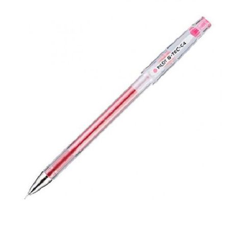 Pilot G-Tec-C4 0.4mm Needle Tip Pen - Pink