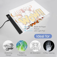 Load image into Gallery viewer, A4 LED Ultra-Thin Light Pad - Memorized Linear Brightness Control
