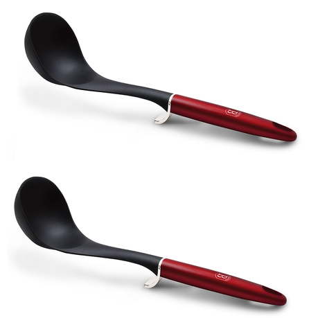 Berlinger Haus Non-Stick Nylon Soup Ladle - Burgundy Edition (Set of 2) Buy Online in Zimbabwe thedailysale.shop