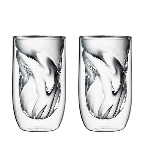 Soul Kitchen Element Earth Double Walled Glass Set of 2 - 350ml