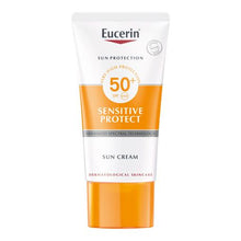 Load image into Gallery viewer, Eucerin Sun Creme Sensitive Protect SPF 50+ 50ml
