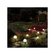 Load image into Gallery viewer, Outdoor LED Solar Garden Pathway Ball Lights-Pack of 4
