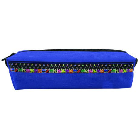 Bantex, Panache Pencil bag 22cm, Square , Cobalt Blue Buy Online in Zimbabwe thedailysale.shop