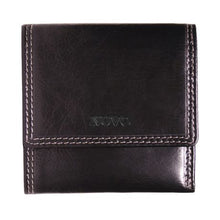 Load image into Gallery viewer, Nuvo - AW119 Black Leather Trifold Men&#39;s Wallet
