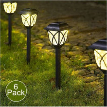 Load image into Gallery viewer, 6 Pack Solar Garden lights
