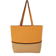 Load image into Gallery viewer, Beach Bag Neoprene Bag Mustard/Brown
