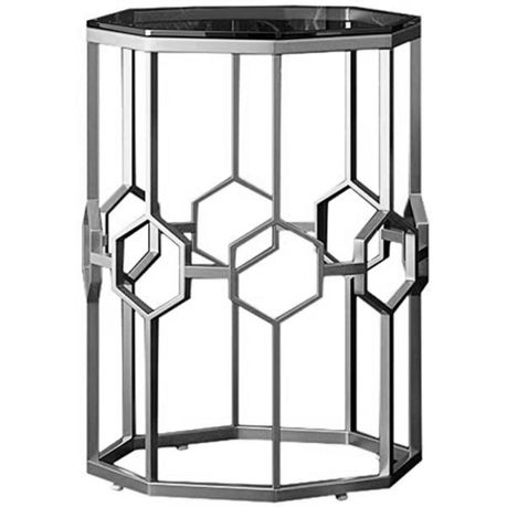 Houston Penta Side Table / Shi8-St8g-Silver Buy Online in Zimbabwe thedailysale.shop