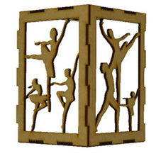 Load image into Gallery viewer, Candle Holder Decorative Lantern Dancing Ballerinas Shadow Box
