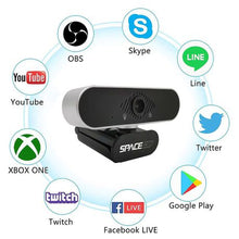 Load image into Gallery viewer, Space TV Web Cam - Full High Definition 1080P USB Web Camera
