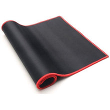 Load image into Gallery viewer, Mouse Pad -Extra Large Non Slip - Black with Red Trim
