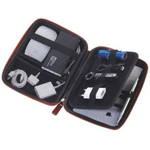 Load image into Gallery viewer, Troika Organiser Travel Case with Zipper Brown Travel Case
