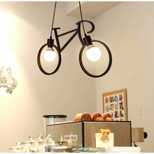 Load image into Gallery viewer, Vintage Metal Bicycle Pendant Light
