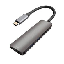 Load image into Gallery viewer, USB C Hub 5-in-1 USB C Thunderbolt 3 to HDMI 4K with 2 USB 3.0 Ports SD
