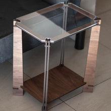 Load image into Gallery viewer, db Creative - Two-tier Walnut Side Table
