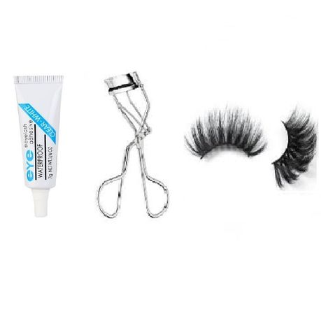 False Lashes Adhesive Glue & Curler Buy Online in Zimbabwe thedailysale.shop