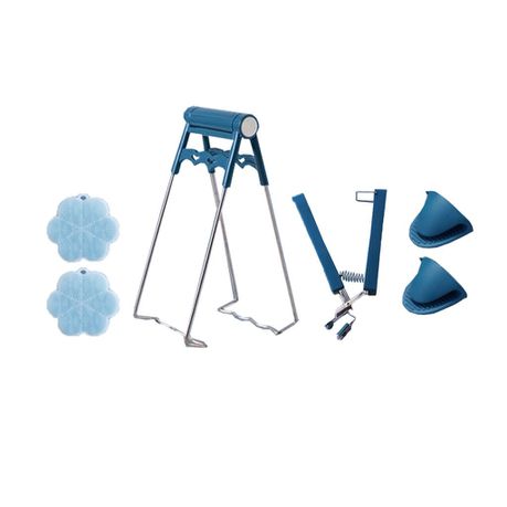 Kitchen Tool Set of 4 - Blue Buy Online in Zimbabwe thedailysale.shop