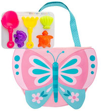 Load image into Gallery viewer, Stephen Joseph Beach Totes (With Sand Toy Play Set) Butterfly
