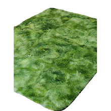 Load image into Gallery viewer, Luminous Green Shaded Shaggy Rug/Carpet
