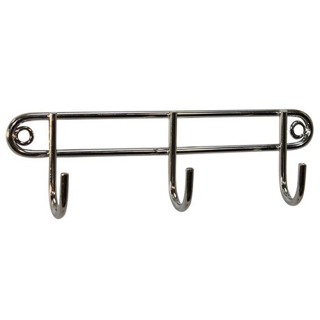 Rack - 3 Hook Stainless Steel Buy Online in Zimbabwe thedailysale.shop