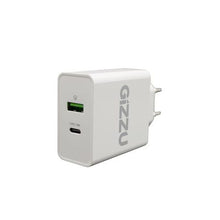 Load image into Gallery viewer, Gizzu 36W PD Type-C &amp; USB QC 3.0 Wall Charger - White
