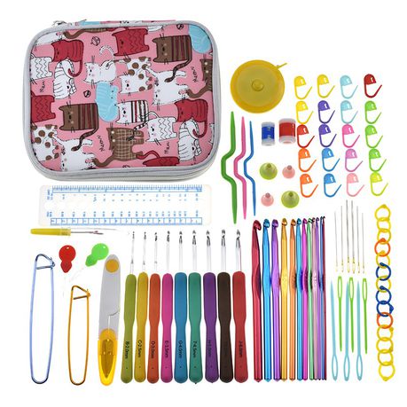 Crocheting Set with Pouch Expert