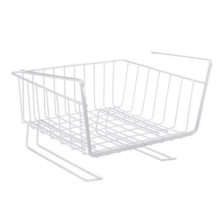 Multi-Purpose Under Shelf Storage Basket for Kitchen, Bathroom or Bedroom Buy Online in Zimbabwe thedailysale.shop