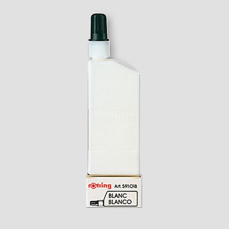 rOtring Isograph Ink - White - 23ml Buy Online in Zimbabwe thedailysale.shop