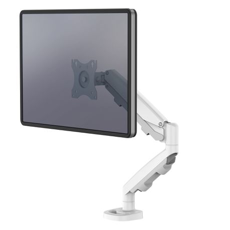 Fellowes Eppa™ Single Monitor Arm (White) Buy Online in Zimbabwe thedailysale.shop