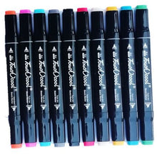 Load image into Gallery viewer, 36 Set Dual Tip Alcohol Marker Highlighter Fineliner Paint Pens Arts Crafts
