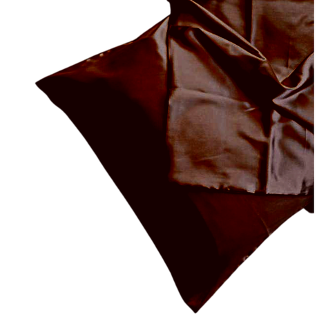 Zanya Satin limited edition Chocolate Pillow Slips