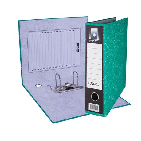 Treeline Green A4 Mottled Lever Arch File - Pack of 5 Buy Online in Zimbabwe thedailysale.shop