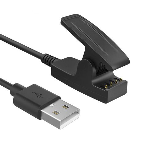 Replacement USB Charger for Garmin Forerunner / Approach / Vivomove - Black Buy Online in Zimbabwe thedailysale.shop