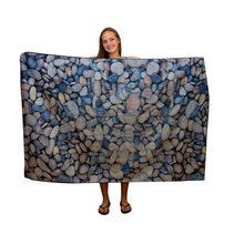 Load image into Gallery viewer, Set - 2 Printed Suede Microfiber Sand-Free Swimming / Beach / Travel Towels
